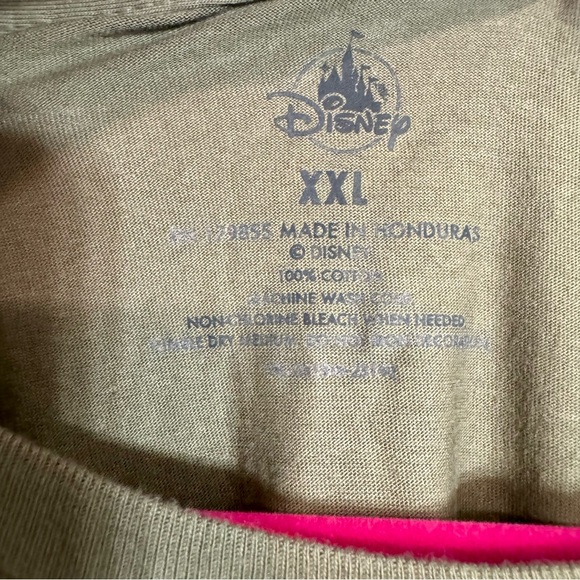 NWT. Disney Mickey Mouse tee. Size: 2XL. olive green t-shirt established 1928 - Picture 7 of 11